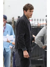 Your Place or Mine Ashton Kutcher Bomber Jacket