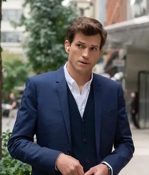 Your Place or Mine 2023 Ashton Kutcher Blazer