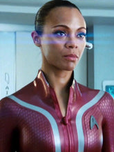 Star Trek Beyond Zoe Saldana Leather Jacket