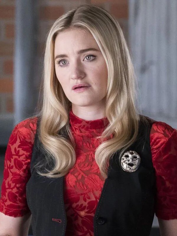 AJ Michalka Schooled Black Cotton Vest