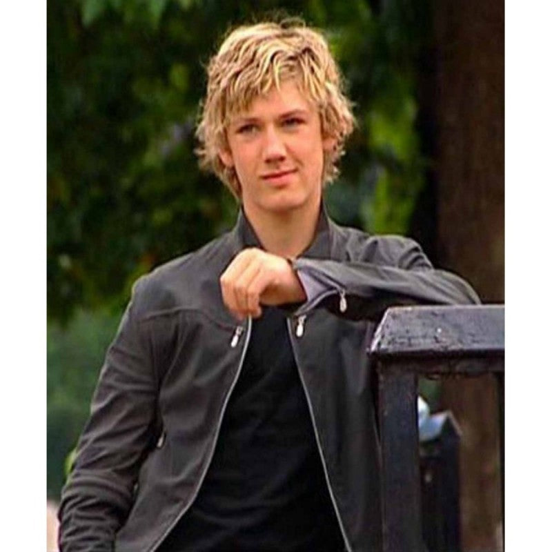 Alex Rider Stormbreaker Black Leather Jacket