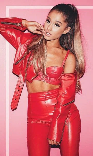 American Singer Ariana Grande Leather Jacket