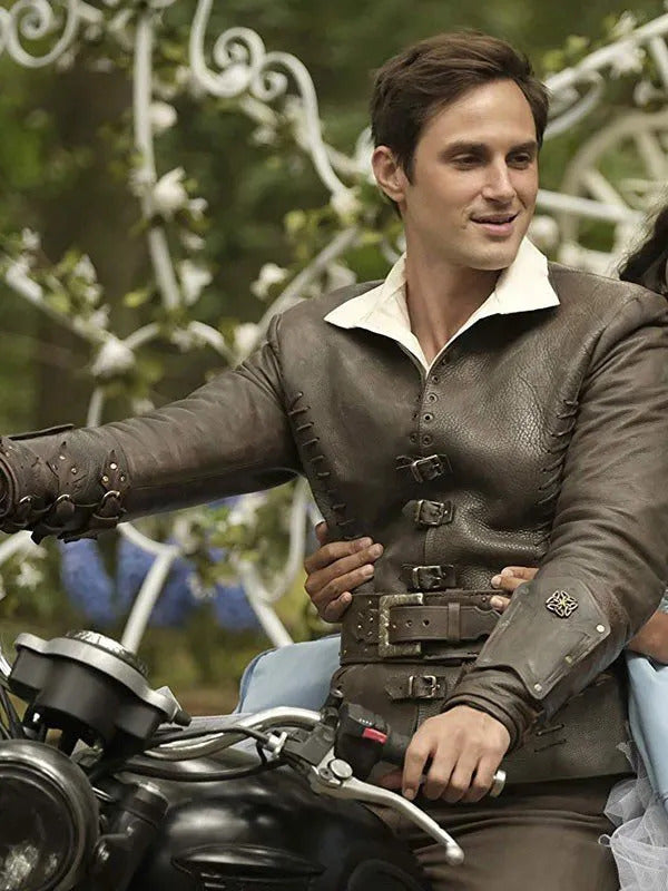 Andrew J. West Once Upon a Time Leather Jacket