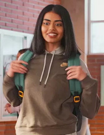 Never Have I Ever S03 Aneesa Green Hoodie