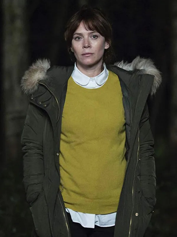 Anna Friel Marcella Backland Jacket