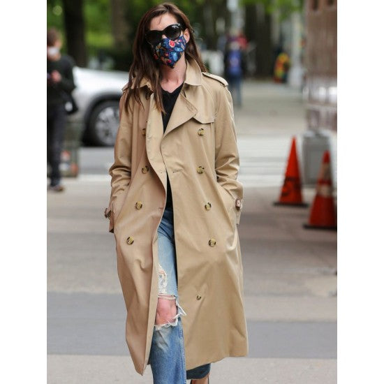 WeCrashed Anne Hathaway Cotton Coat