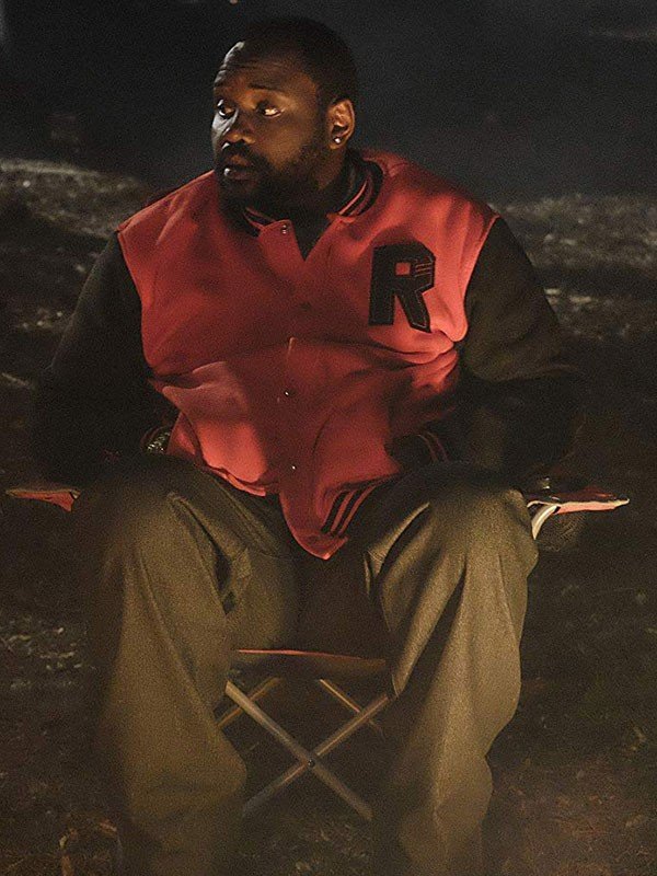Atlanta Brian Tyree Henry Red Varsity Jacket
