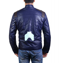 Avengers Bucky Barnes Winter Soldier Blue Jacket