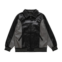 Women's Vintage Embroidered Leather Jacket