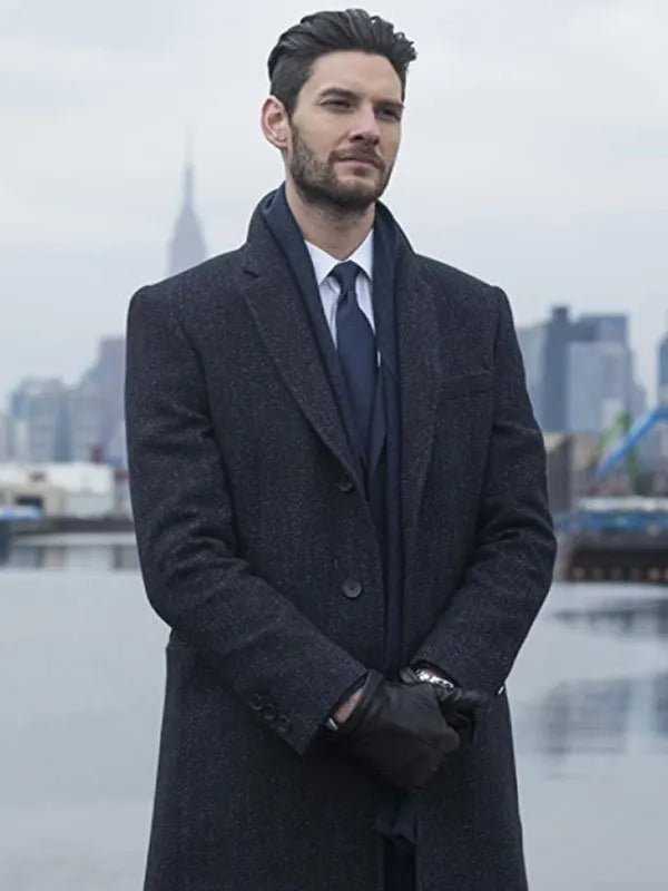 Ben Barnes The Punisher Wool Trench Coat