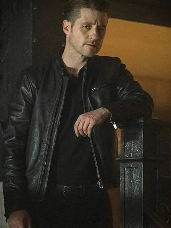 Ben McKenzie Gotham James Gordon Leather Jacket