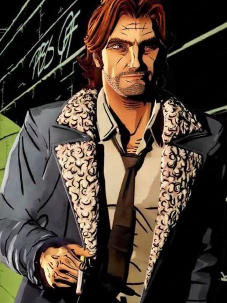 The Wolf Among Us 2 Bigby Wolf Leather Coat