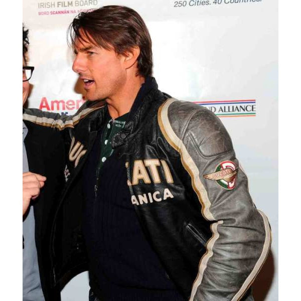 Tom Cruise Ducati Meccanica Leather Jacket