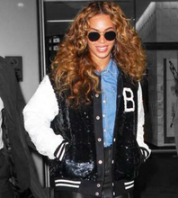 Bow Down Beyonce Varsity Sequin Jacket