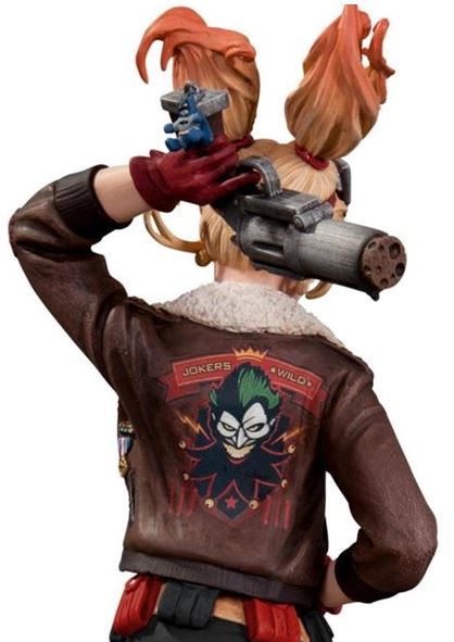 Bombshell Harley Quinn Black Leather Jacket