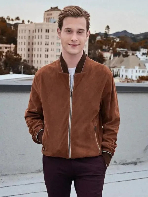 Tyler Henry Suede Leather Jacket