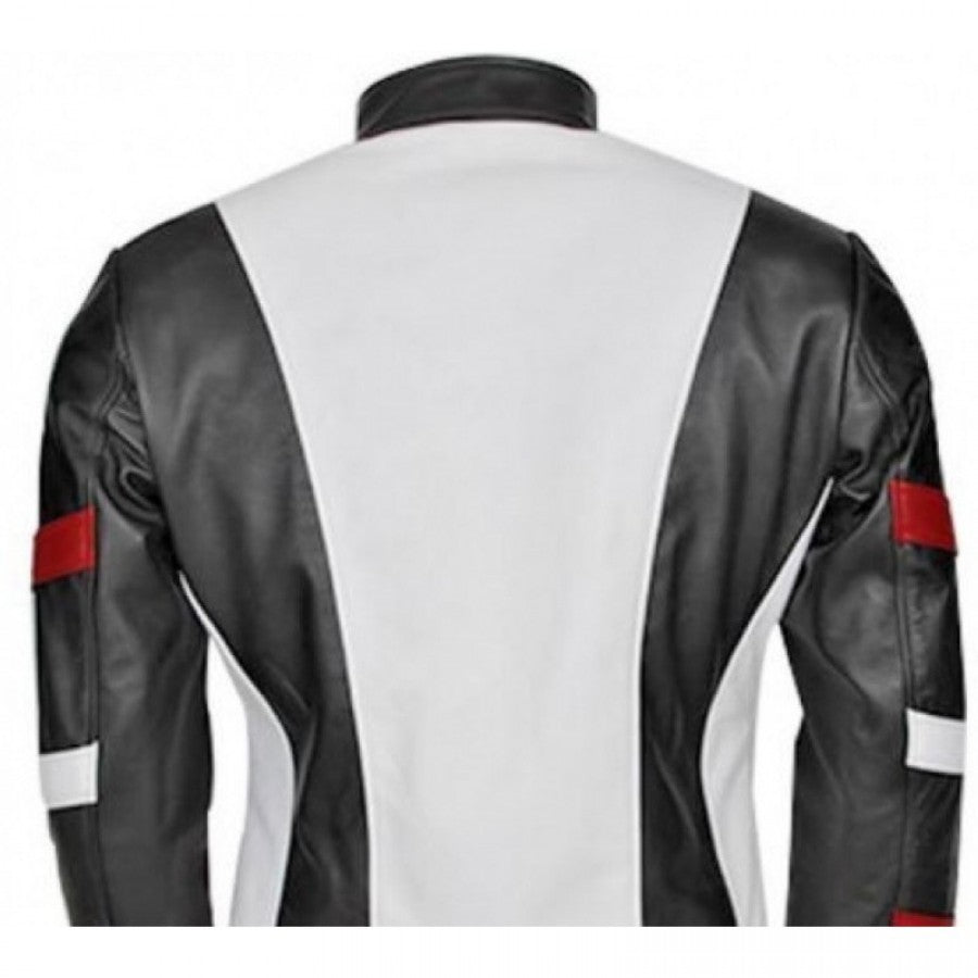 Bruce Lee White Leather Jacket | Out Class Jackets