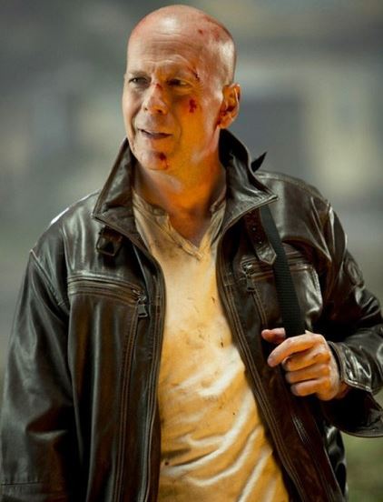 A Good Day To Die Hard 5 Bruce Willis Leather Jacket