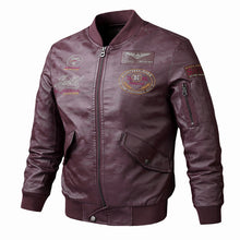 Men's Casual Fashion Leather Jacket