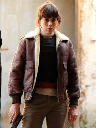 Cansu Dere Tv Series Sahsiyet Genuine Leather Jacket