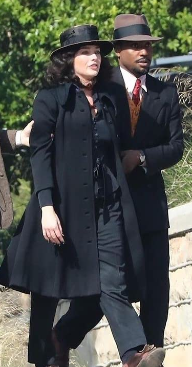 Canterbury Glass Margot Robbie Wool Coat