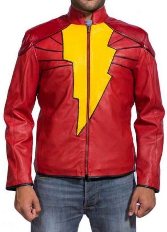 Captain Marvel Shazam Jacket