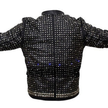 Chris Jericho Sparkle Light Leather Jacket