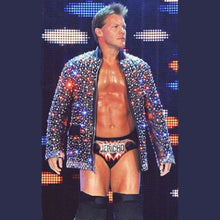 Chris Jericho Sparkle Light Leather Jacket