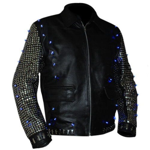 Chris Jericho Light Up WWE Leather Jacket