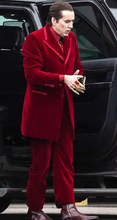 Renfield 2023 Conde Dracula Red Velvet Suit