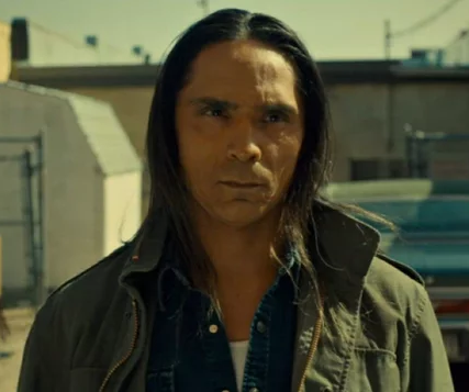 Dark Winds Zahn McClarnon Green Cotton Jacket