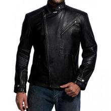 David Beckham Motorcycle Leather Jacket