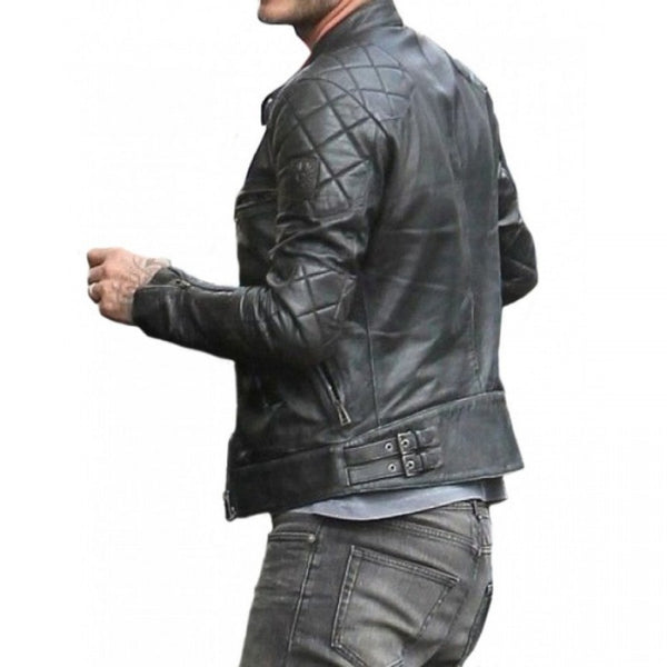 David Beckham Leather Jacket