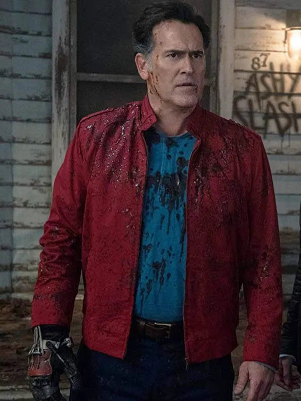 Ash vs Evil Dead Bruce Campbell Red Jacket