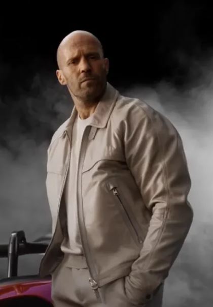 Fast X 2023 Jason Statham Beige Jacket