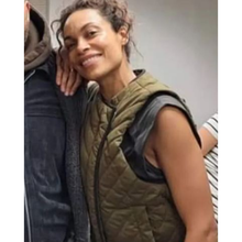 DMZ 2022 Rosario Dawson Quilted Vest