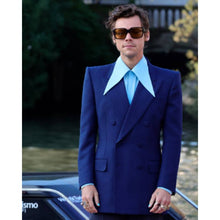 Don? Worry Darling 2022 Harry Styles Blue Suit