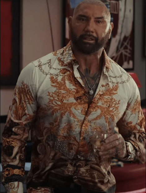 Glass Onion A Knives Out Mystery Dave Bautista Floral Shirt