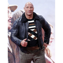 Dwayne Johnson Jumanji The Next Level Premiere Leather Jacket