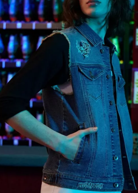 Stranger Things Eddie Munson Blue Vest