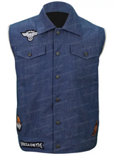 Stranger Things S04 Eddie Munson Denim Vest