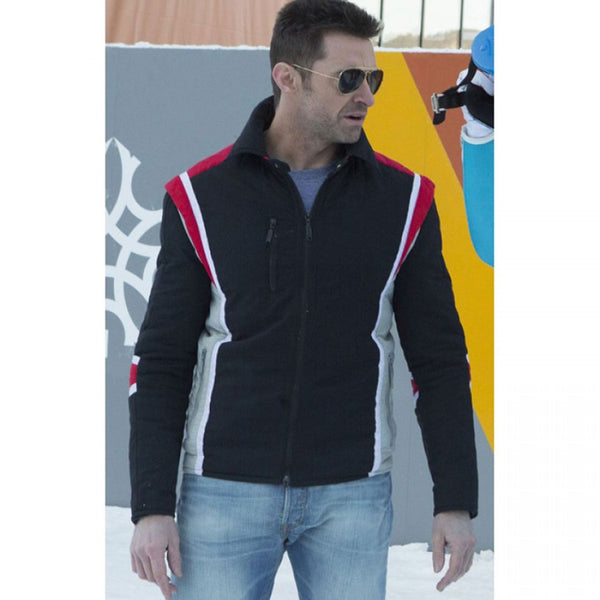 Eddie The eagle Hugh Jackman Ski Jumping Cotton Jacket