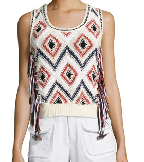Never Have I Ever S03 Eleanor Wong Multicolor Vest