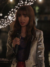 Emily In Paris S03 Emily Cooper Silver Blazer