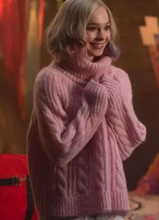 Wednesday 2022 Enid Sinclair Pink Sweater