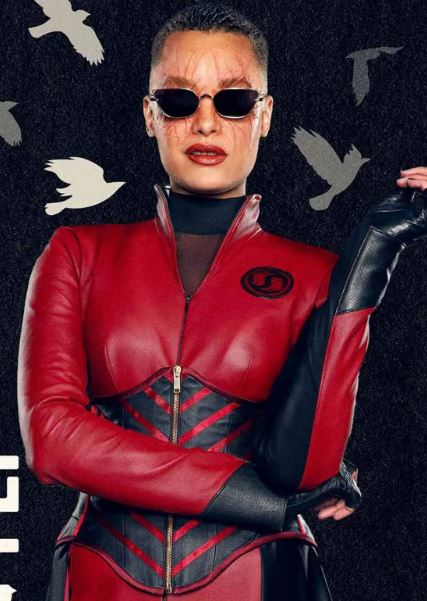 The Umbrella Academy S03 Fei Red Jacket