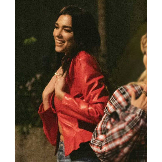 Fever Dua Lipa Red Jacket