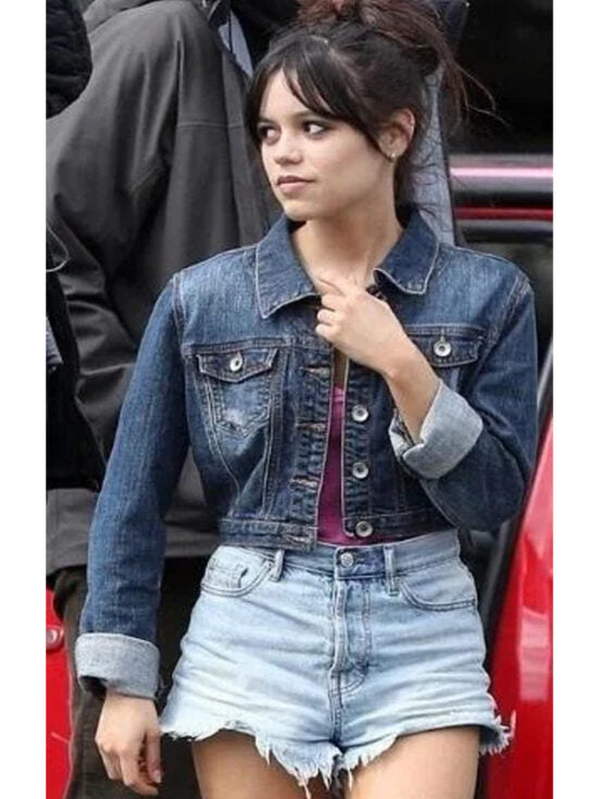 Finestkind 2023 Jenna Ortega Denim Jacket