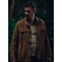 Fool Me Once Brown Suede Jacket,Richard Armitage Brown Suede Jacket