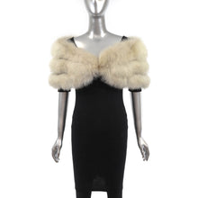 Women's Blue Fox Fur Stole - Luxurious Fur Accessories